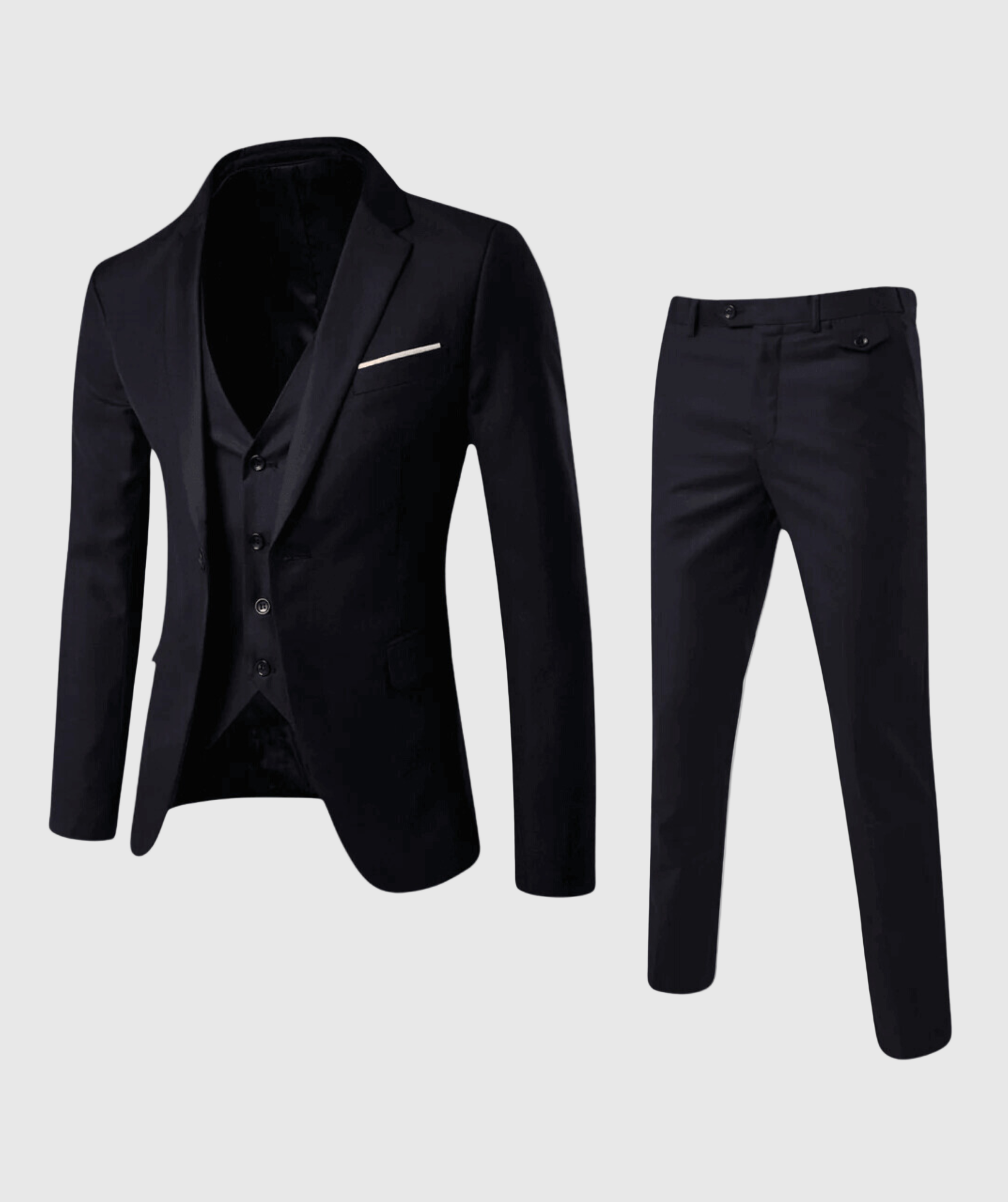 Herren Anzug | Dreiteiliges Set mit Weste für formelle Anlässe | Passform 3