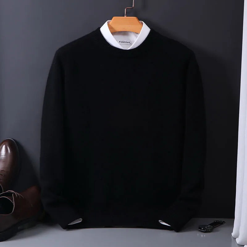 Kaschmir Pullover Herren | Klassischer Schnitt für höchsten Komfort 0