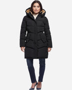 Jacke für Damen mit flauschigem Innenfutter in großen Größen