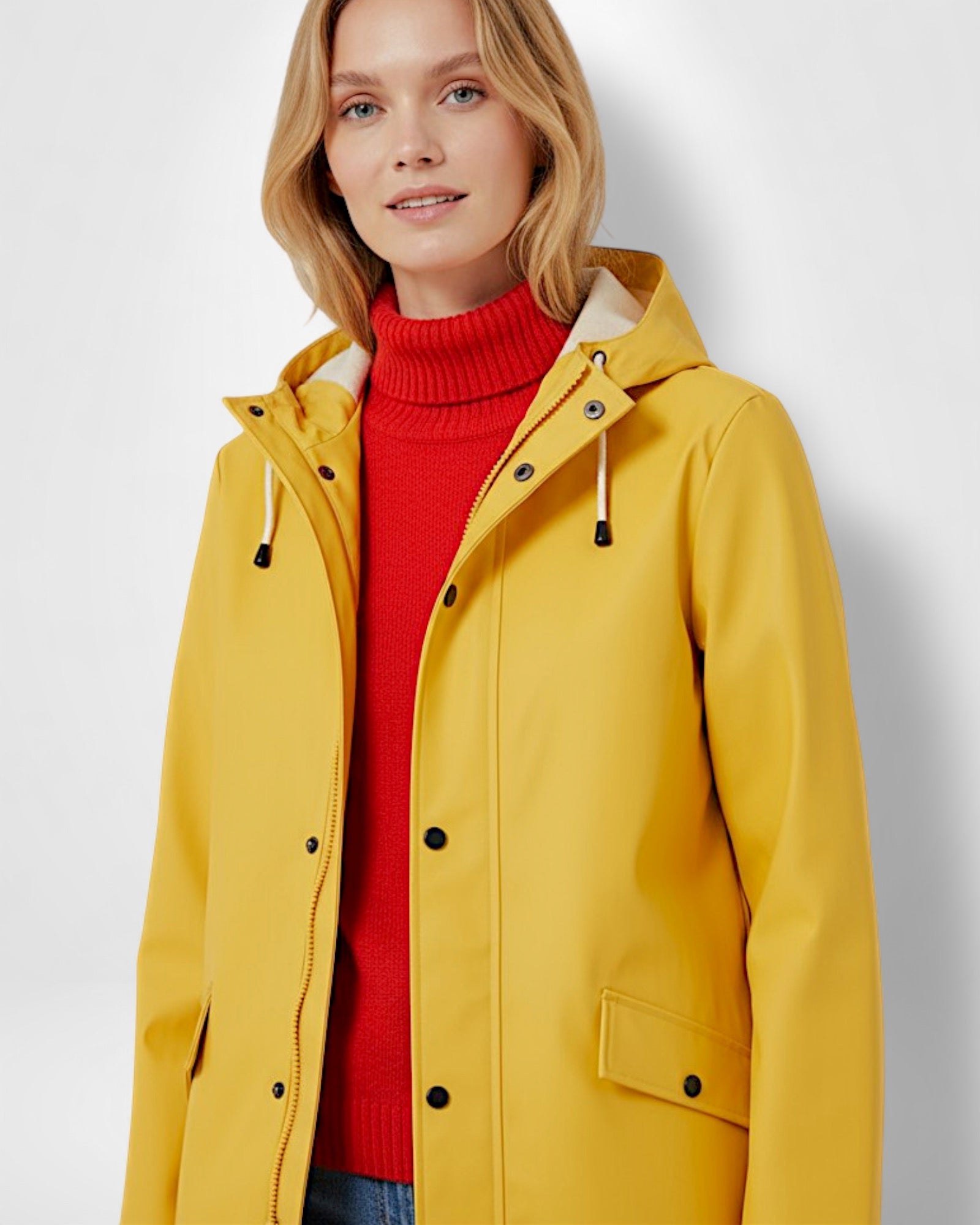 Wasserdichter Schietwetter-Jacke im Friesennerz-Stil