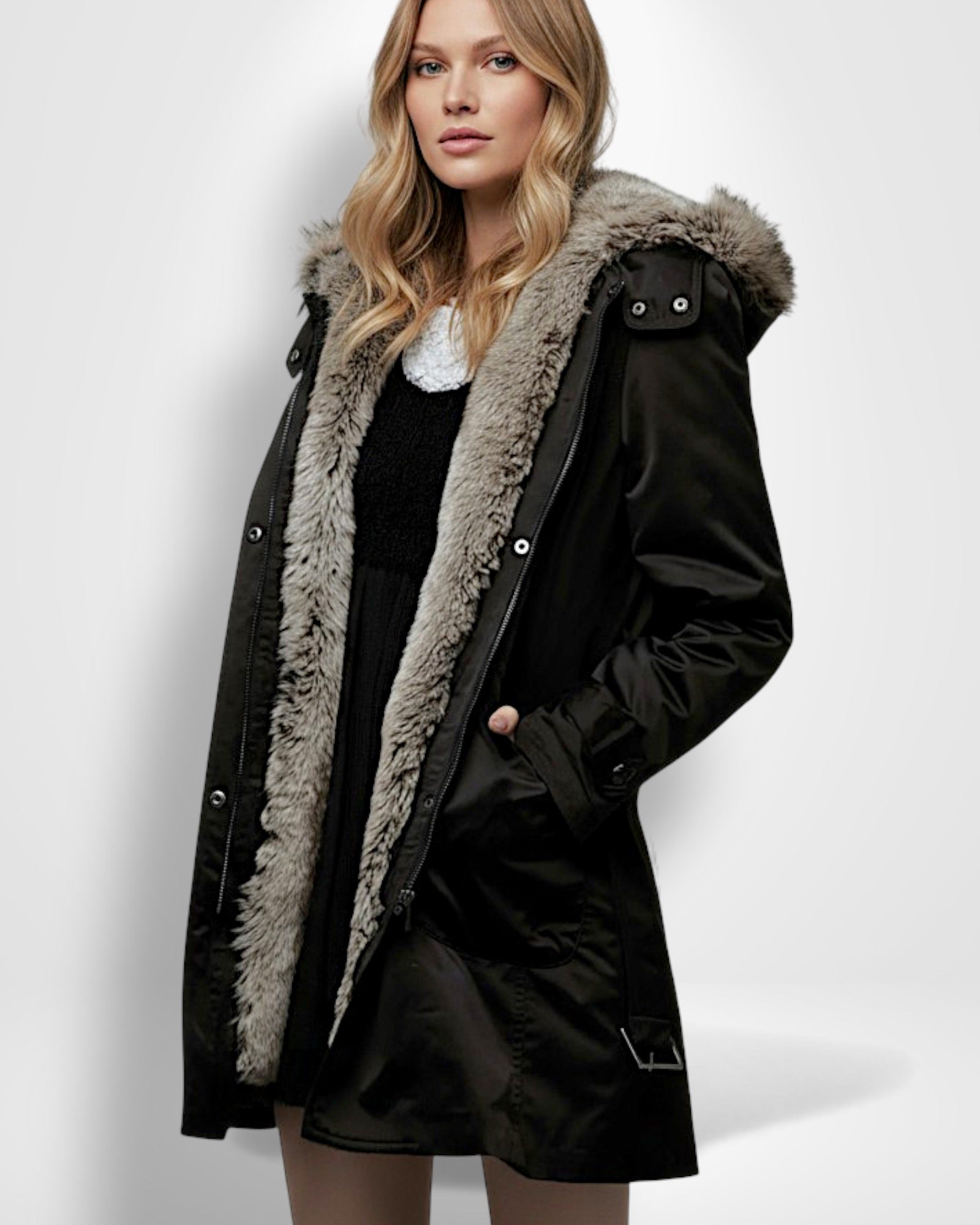 Wasserabweisende Winterjacke Parka für Damen