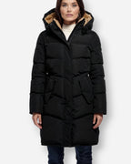 Jacke für Damen mit flauschigem Innenfutter in großen Größen