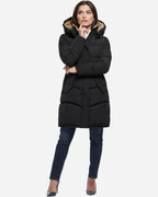 Jacke für Damen mit flauschigem Innenfutter in großen Größen