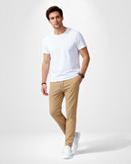 Herren Stretchhose im Modernfit mit elastischem Gewebe