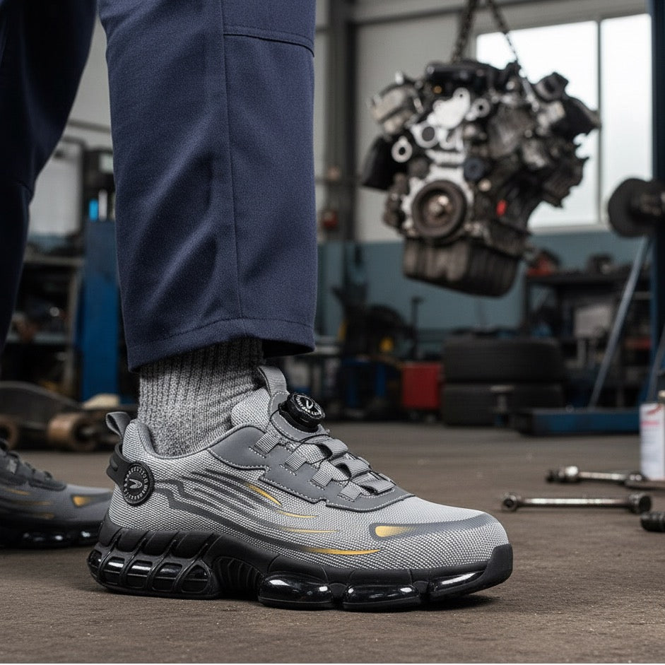 Leichte sportliche Sicherheitsschuhe im Sneaker-Stil