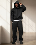 Oversized Loungewear Set für Herren mit Kapuzen Sweatshirt und Jogginghose