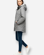 Wasserdichte Winterjacke für Damen mit Kapuze