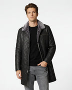 Steppjacke für Herren mit Kragen