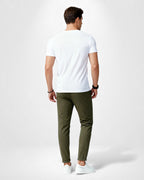 Herren Stretchhose im Modernfit mit elastischem Gewebe