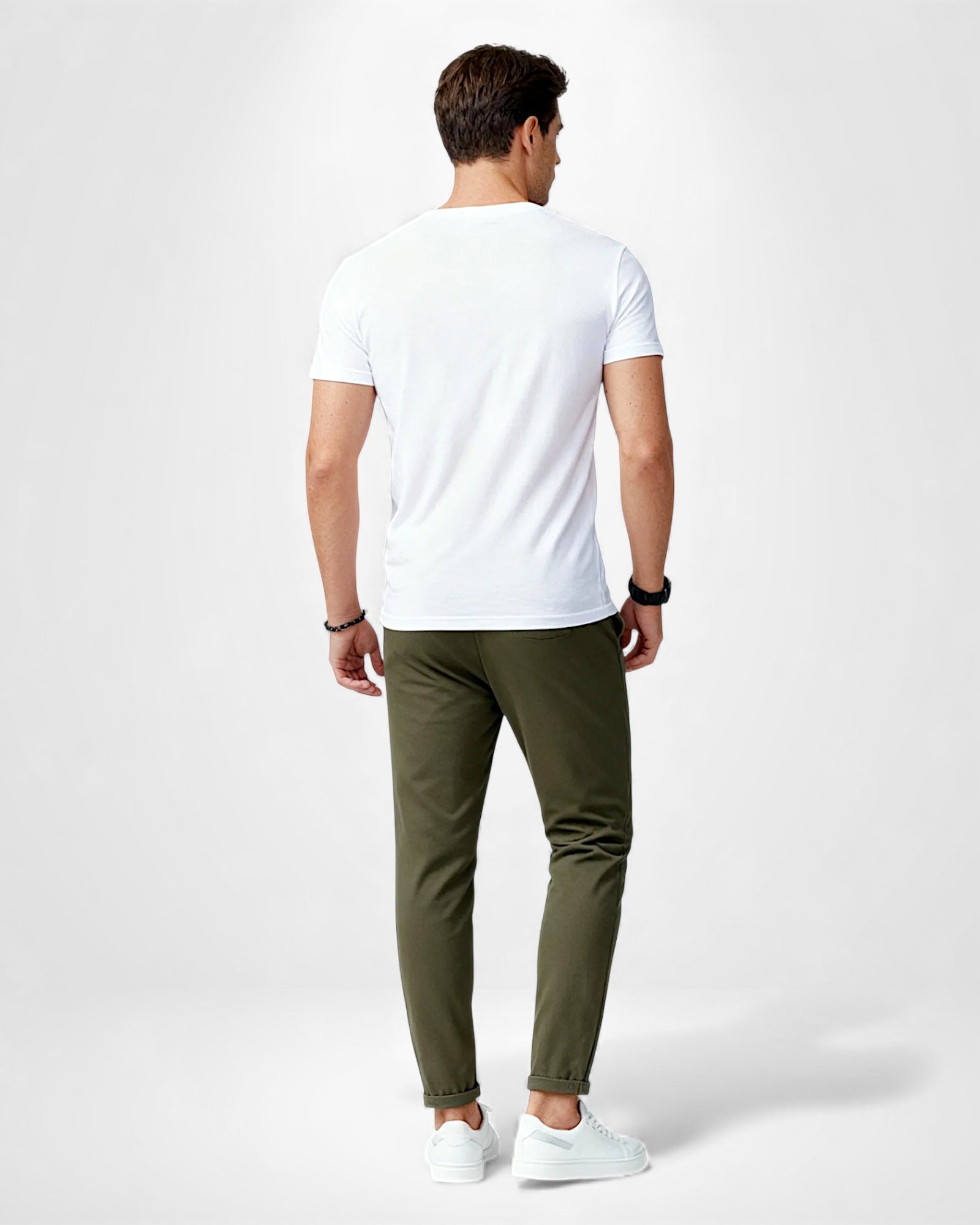 Herren Stretchhose im Modernfit mit elastischem Gewebe