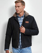 Feldjacke mit weichem Hemdkragen für Herren