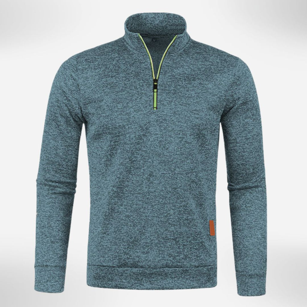 Herren Halb-Zip Pullover mit Stehkragen | Bequemer Alltagsstil 1
