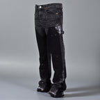 Schlaghose für Damen aus Denim im Carpetener-Stil