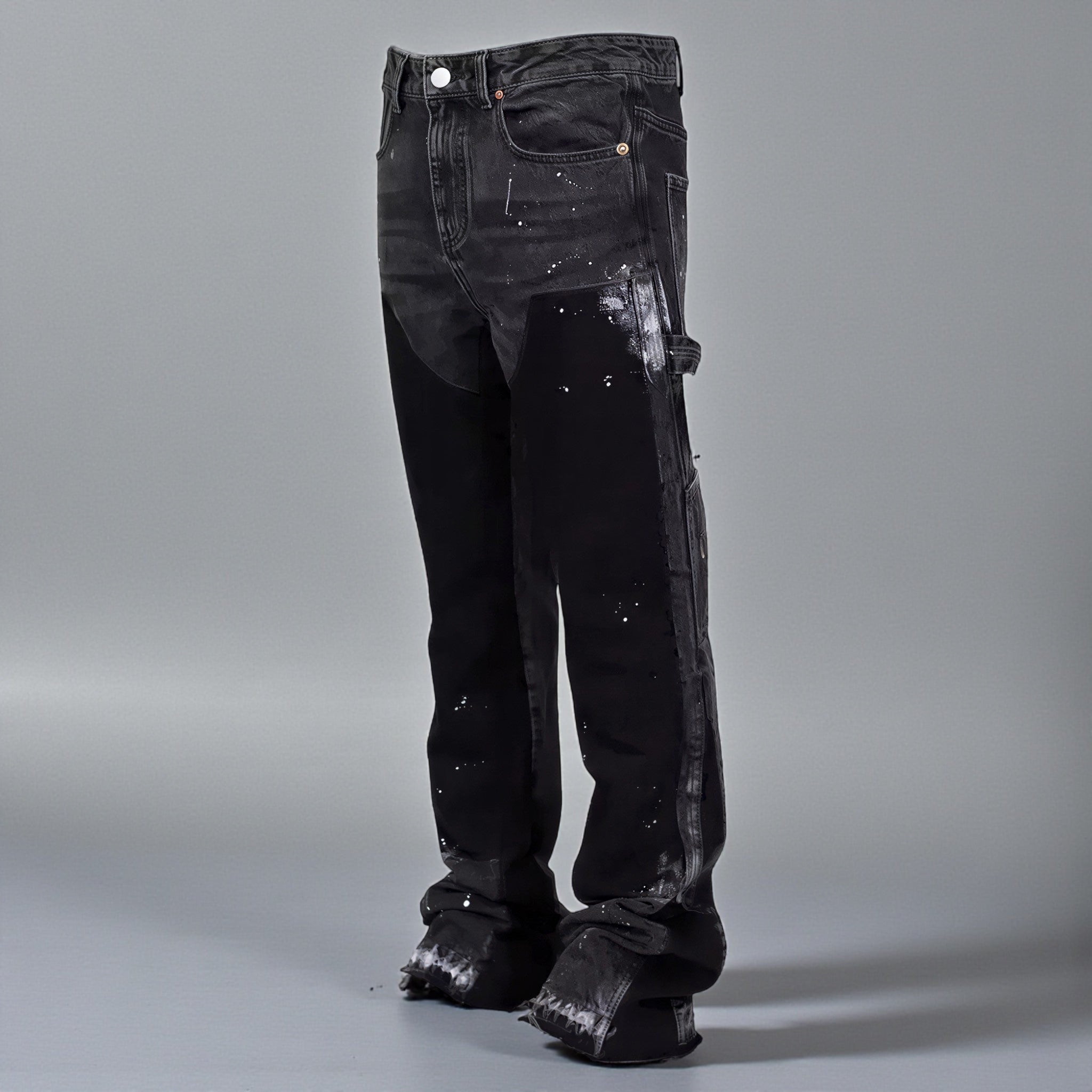 Schlaghose für Damen aus Denim im Carpetener-Stil