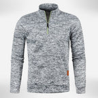 Herren Halb-Zip Pullover mit Stehkragen | Bequemer Alltagsstil 3