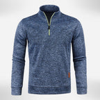 Herren Halb-Zip Pullover mit Stehkragen | Bequemer Alltagsstil 6