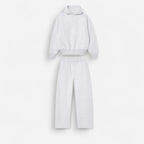 Oversized Loungewear Set für Herren mit Kapuzen Sweatshirt und Jogginghose