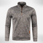 Herren Halb-Zip Pullover mit Stehkragen | Bequemer Alltagsstil 0