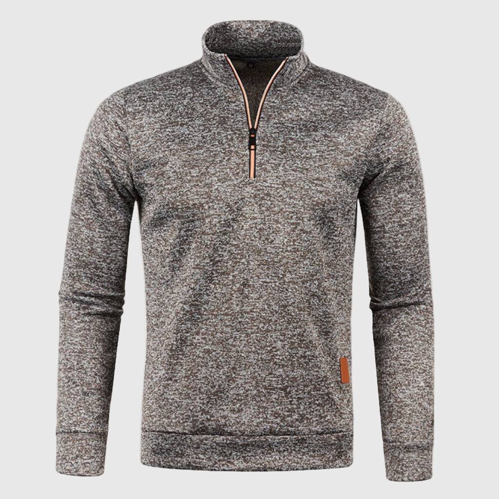 Herren Half-Zip Pullover mit Stehkragen | Sportlich & bequem