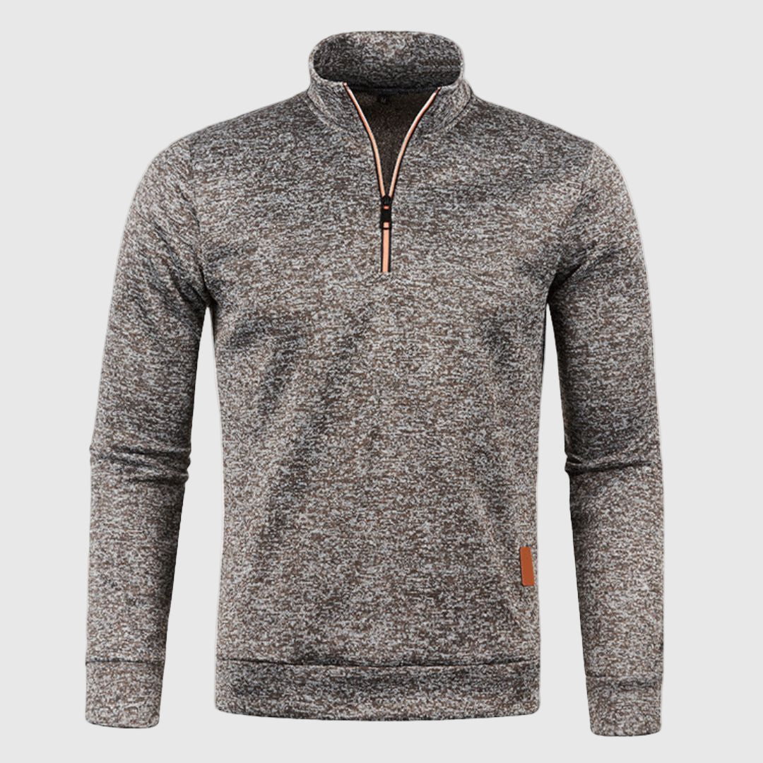 Herren Half-Zip Pullover mit Stehkragen | Sportlich & bequem