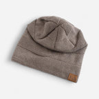 Gefütterte Jersey Mütze im Beanie-Stil