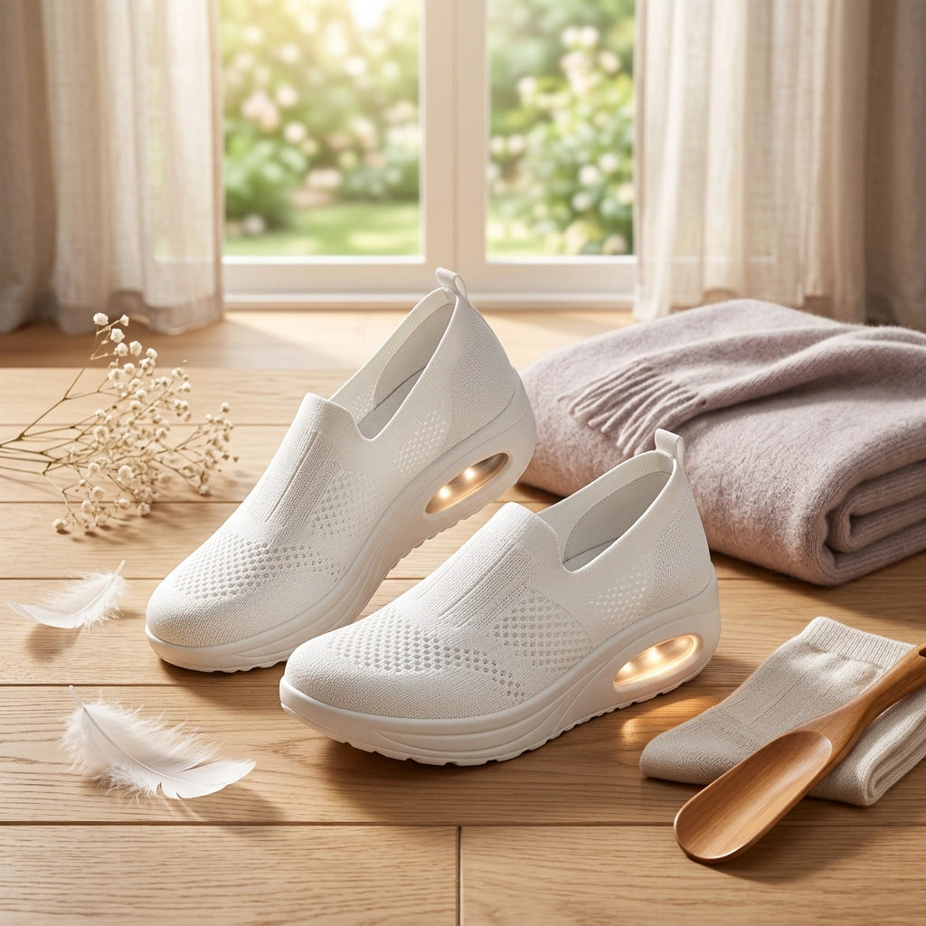 Bequeme Schuhe für Breite Füße mit Gepolsterter Sohle