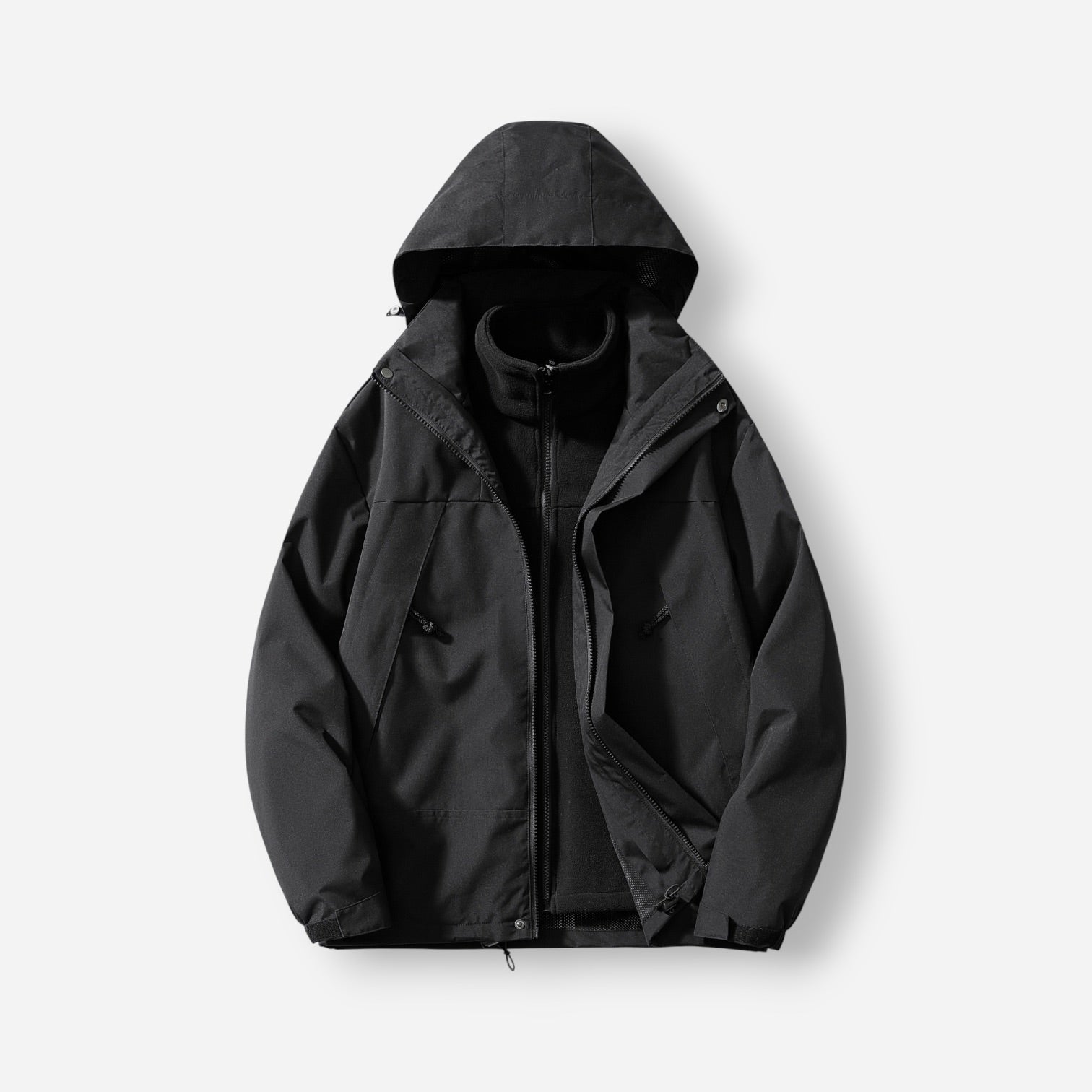 3-in-1 Funktionsjacke für Damen mit Fleece-Innenjacke