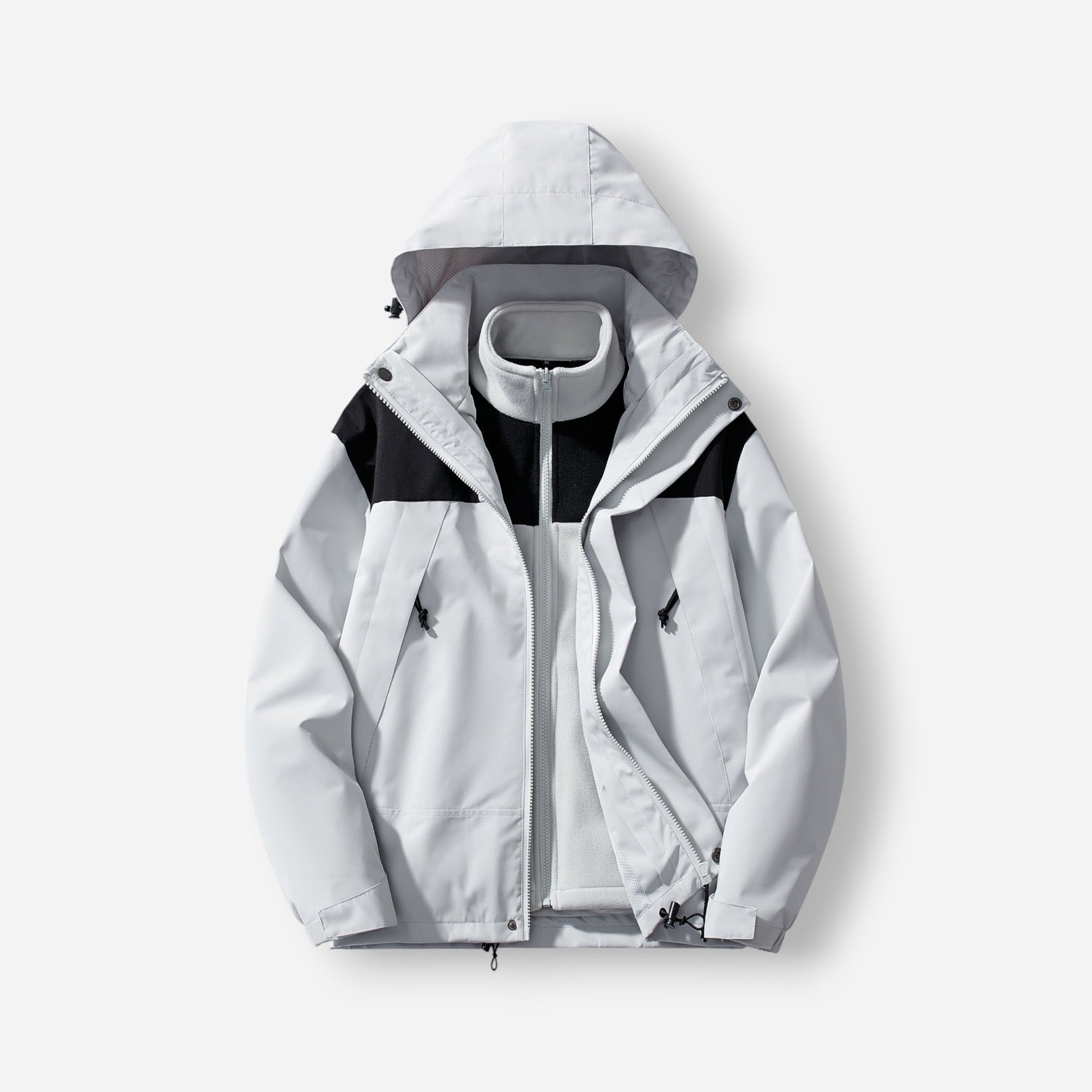 3-in-1 Funktionsjacke für Damen mit Fleece-Innenjacke