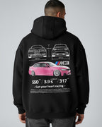 Stilvoller Hoodie für Herren mit Rückendruck