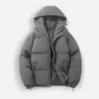 Puffer Damenjacke in einfarbigem Design