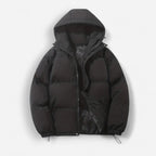 Puffer Damenjacke in einfarbigem Design