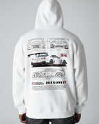 Stilvoller Hoodie für Herren mit Rückendruck