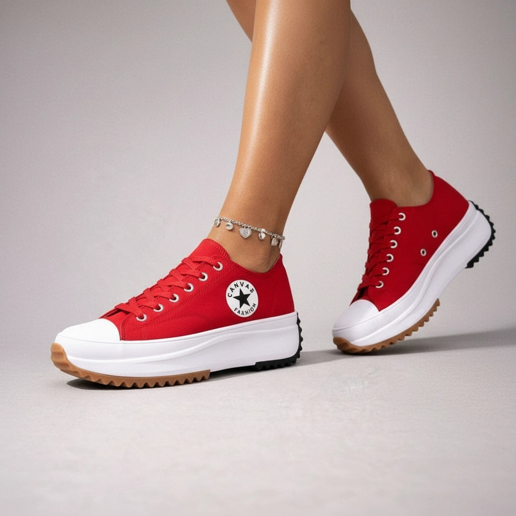 Turnschuhe für Damen mit Orthopädischer Funktion und Rutschfester Sohle