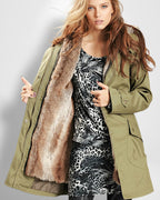 Wasserabweisende Winterjacke Parka für Damen