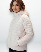 Wendbare Übergangsjacke für Damen mit Kapuze