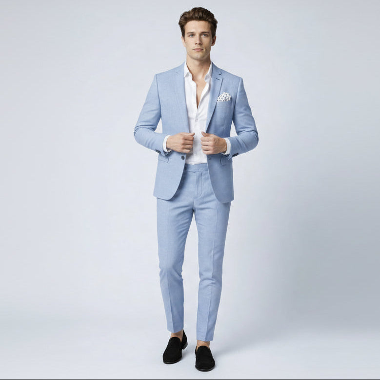 Anzug (2-tlg.Set) für Herren im Slim Fit