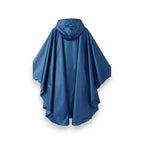 Wasserdichter Leicht-Regenponcho mit Kapuze