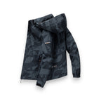 Wasserdichte Skijacke mit geometrischem Muster