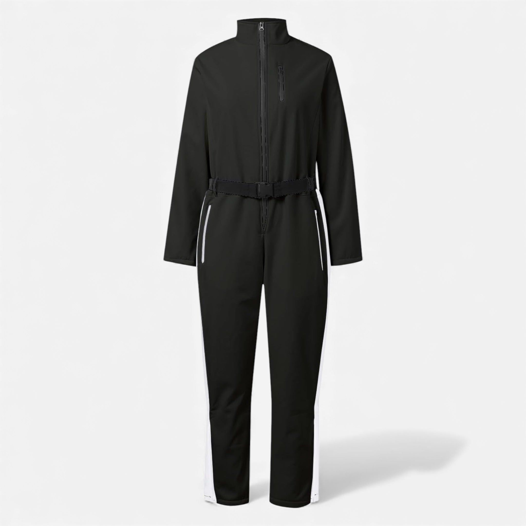 Damen Skianzug tailliert mit Kontrastdetails – figurbetont & sportlich