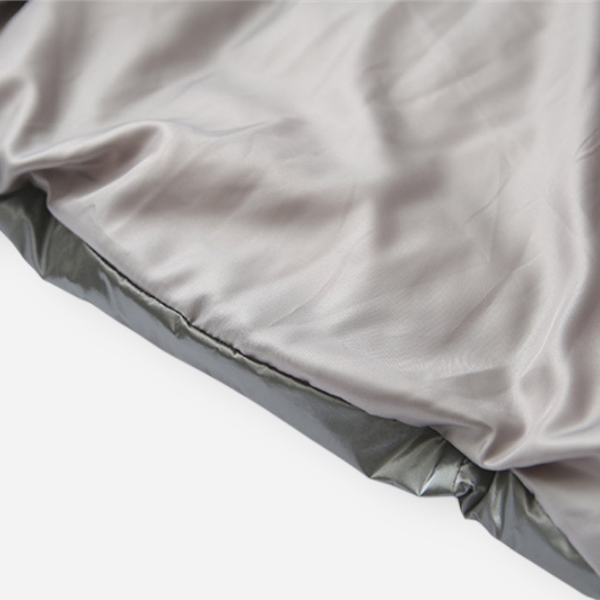 Glänzende kurze Winterjacke für Damen