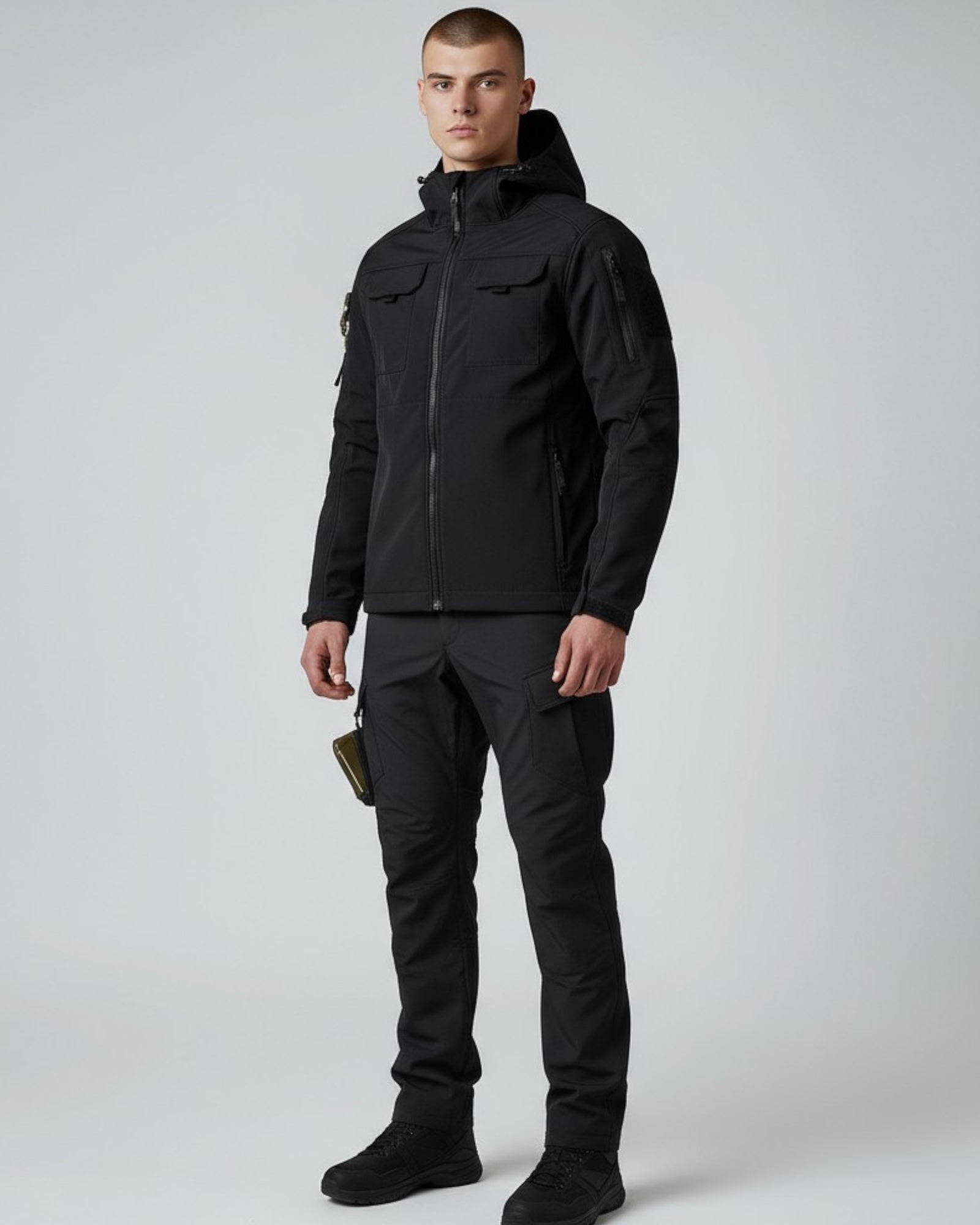 Zweiteiliges Herren-Set im Cargo-Stil