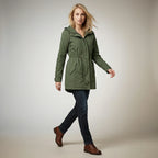 Leichte Damen Jacke für den Frühling mit Kapuze