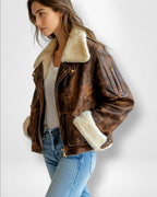 Winter Bomberjacke für Damen mit wärmendem Innenfutter