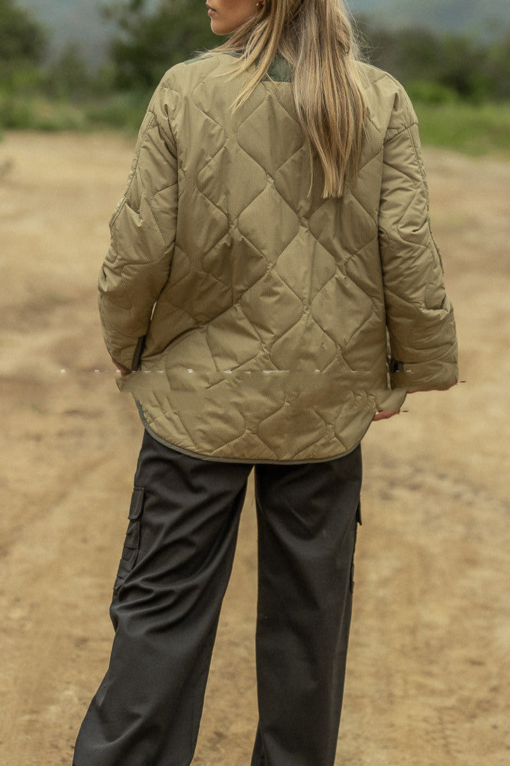 Steppjacke Damen leicht für Übergang | Lang