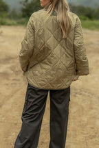 Steppjacke Damen leicht für Übergang | Lang