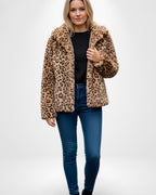 Leoparden Winterjacke für Damen