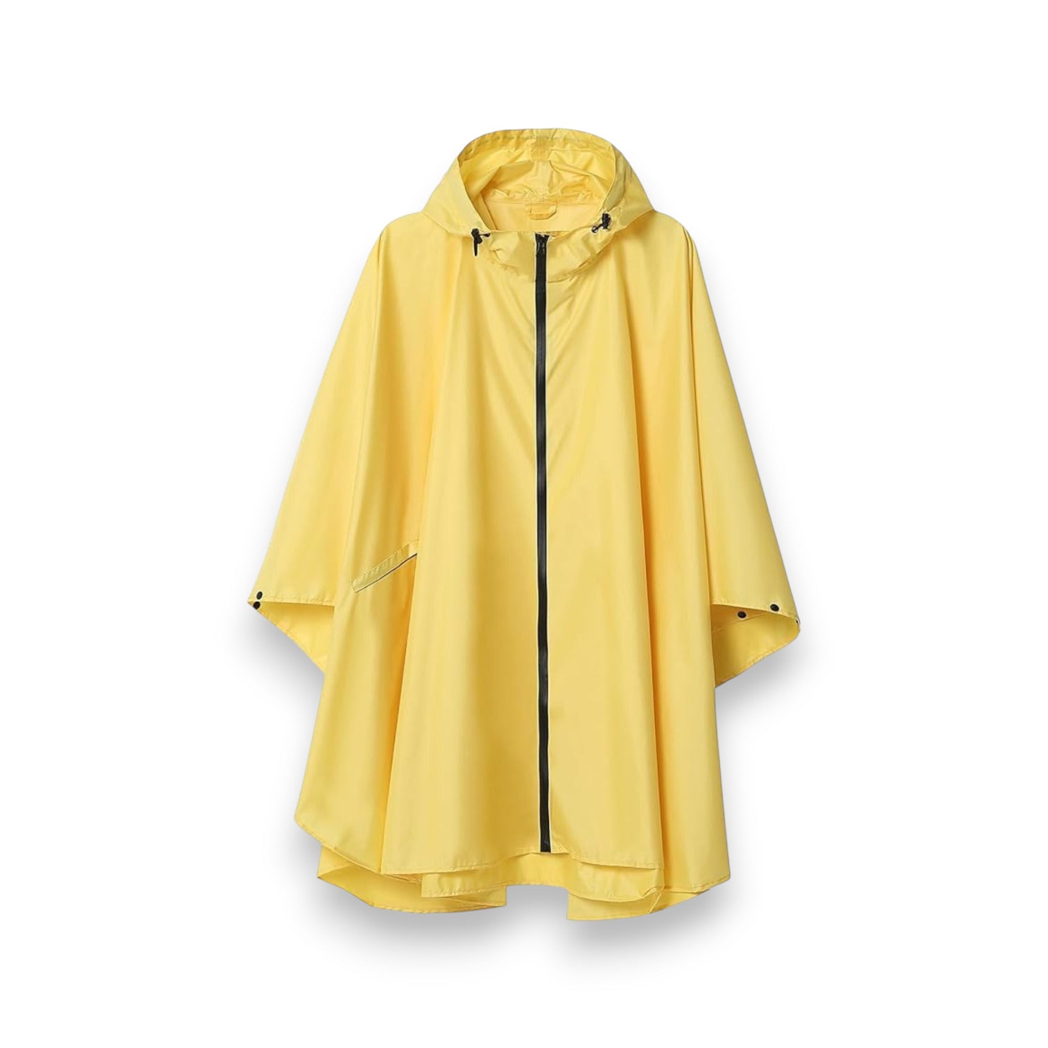 Wasserdichter Leicht-Regenponcho mit Kapuze