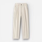 Anzughose für Herren mit bequemem elastischem Bund hinten in gerader Passform