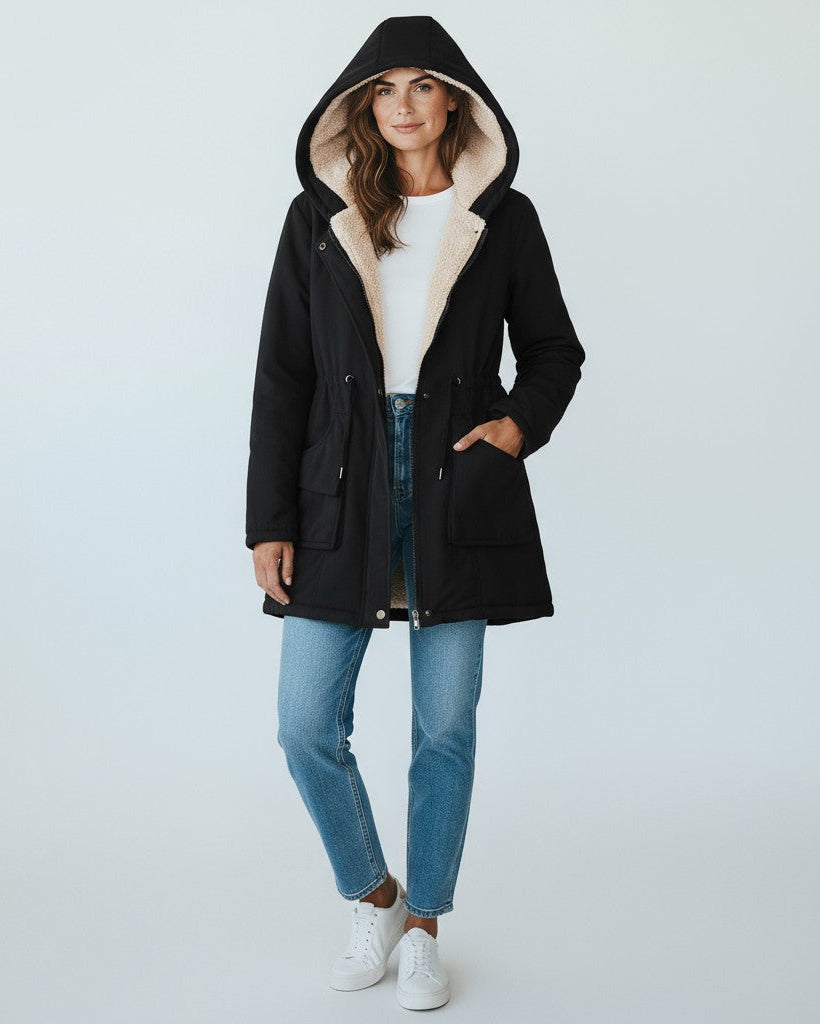 Winter Parka für Damen in taillierter Passform | Gefüttert