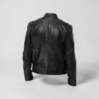 Leichte Herren Jacke in kurzer Länge mit Stehkragen und Reißverschluss Brusttaschen